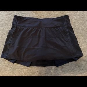 Lululemon pace rival skirt size 8 Navy